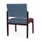 Lesro Lenox Armless Guest Chair, 22.5 in W 26 in L 31.5 in H LW1102 - alternate 2